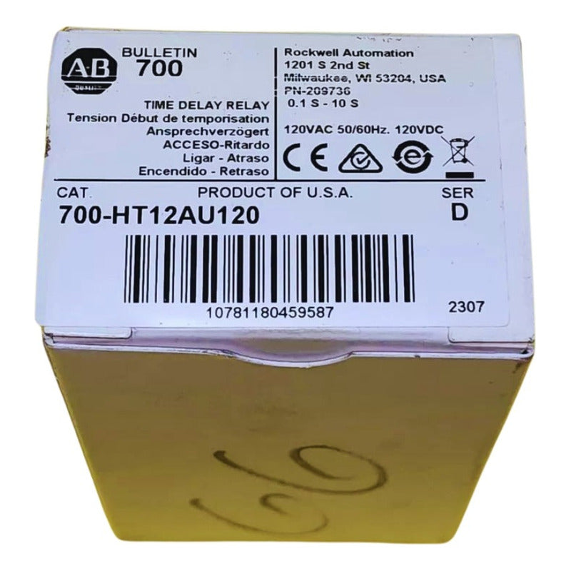 Allen Bradley - Allen Bradley 700-ht12au120 Temporizador
