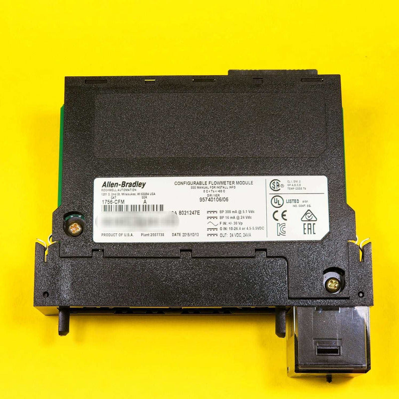 Allen Bradley 1756-cfm Controllogix Configurable Flowmeter