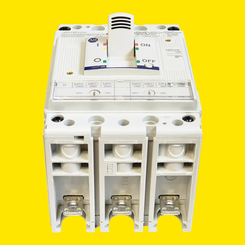 Allen Bradley 140g-h6f3-d12 Guardamotor 125a 690v 50/60 Hz