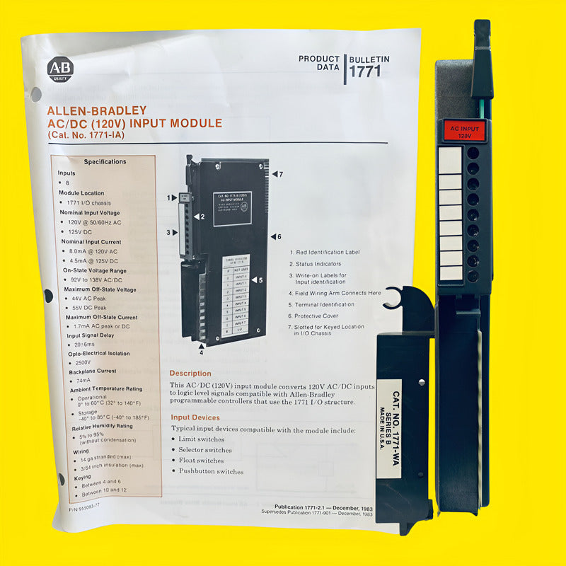 Allen Bradley 1771-ia Módulo De Entrada Digital De Ac