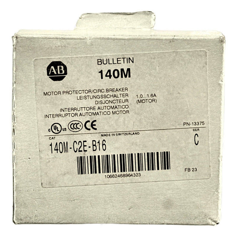 Allen-bradley 140m-c2e-b16 Interruptor Automatico Motor
