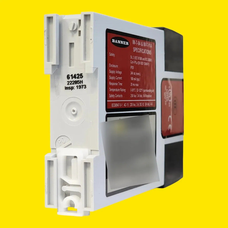 Banner Im-t-9a 61425 Modulo De Seguridad Relay 24vdc