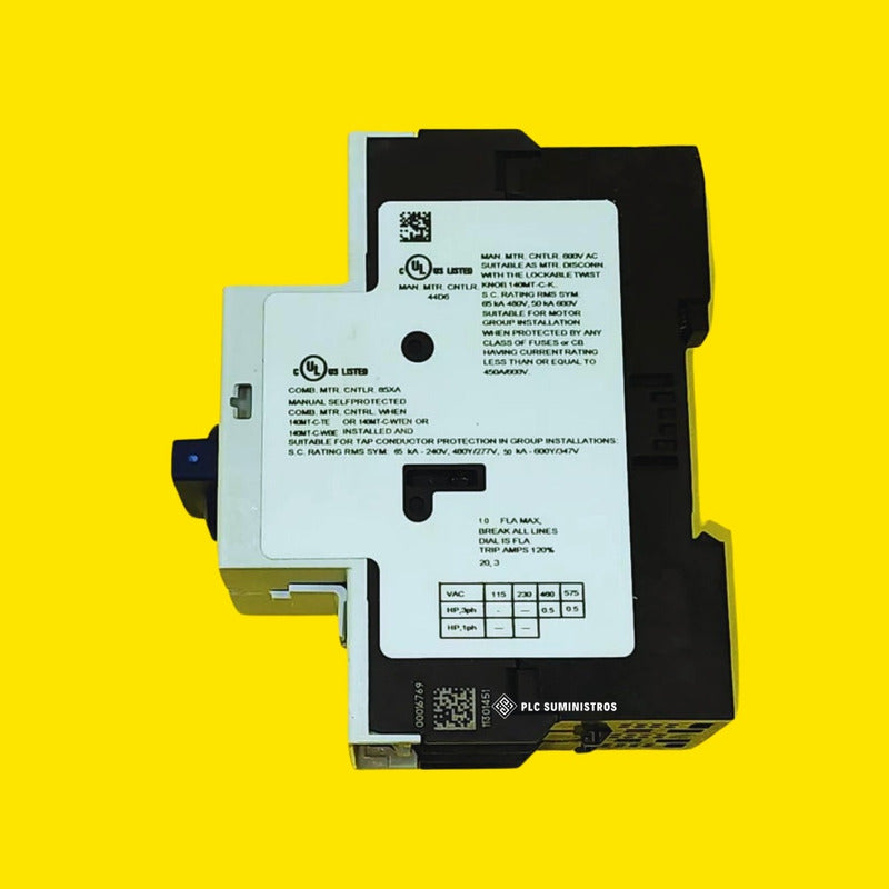 Allen-bradley 140mt-c3e-b10 Disyuntor De Protección De Motor 1