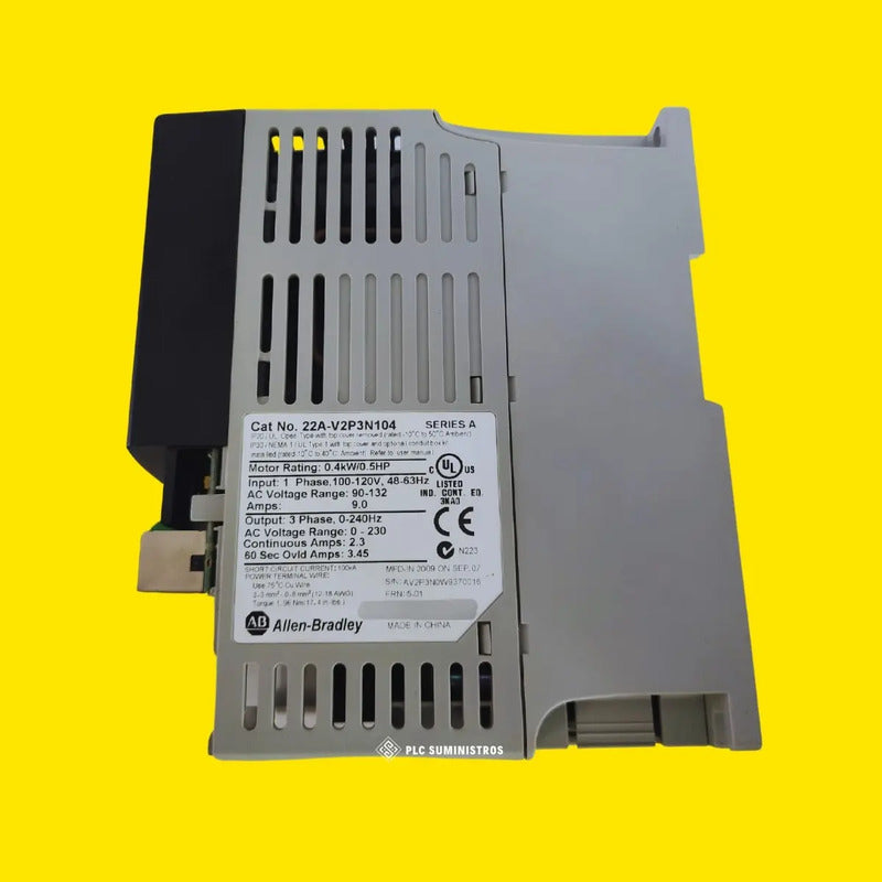 Allen Bradley 22a-v2p3n104 Variador Powerflex 4 0.5hp