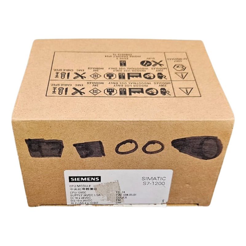 Siemens 6es7 215-1ag40-0xb0 Cpu Module S7-1200