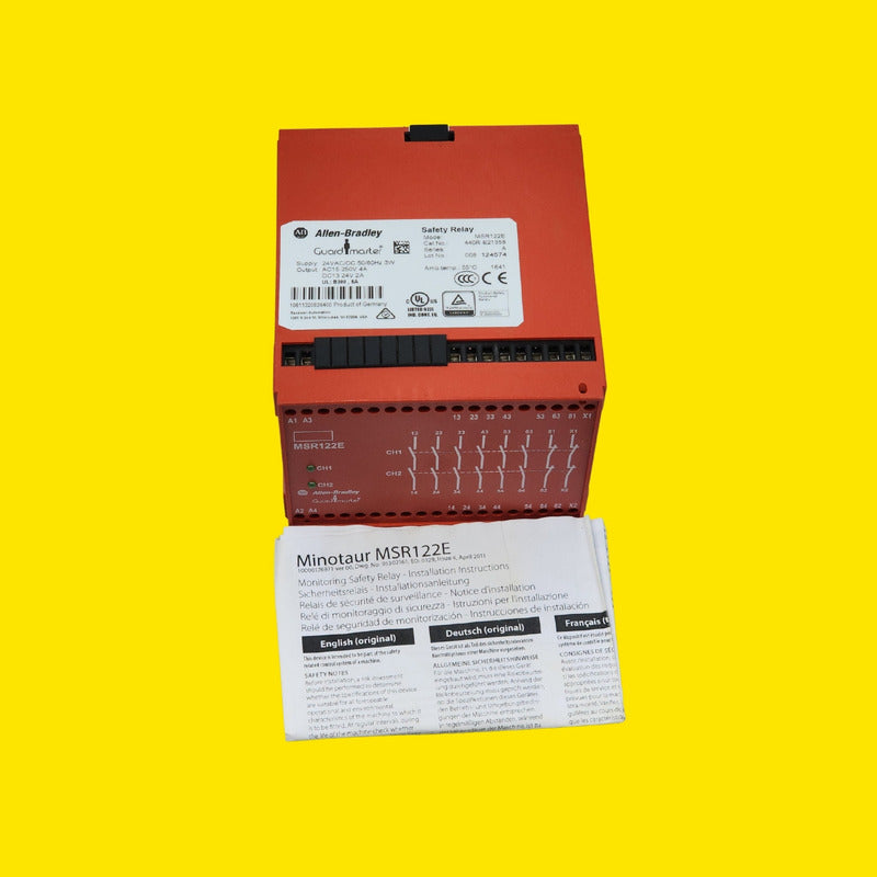 Allen Bradley - Allen-bradley 440r-e21358 Relé De Seguridad