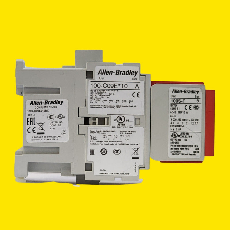 Allen-bradley 100s-c09ej14bc Contactor Seguridad 24v Ser. C