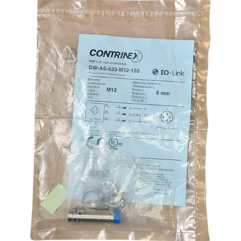 Contrinex Sensor Inductivo M12 Dw-as-633-m12-120