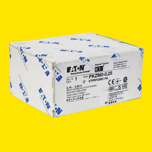 Eaton Pkzm0-0,25 Guardamotor 0.16-0.25a 3 Polos 690v 50/60 Hz
