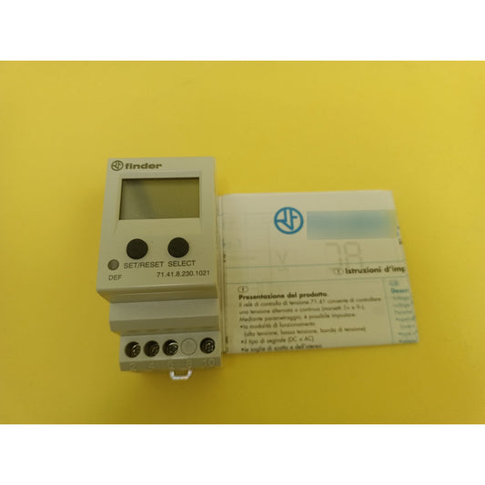 Finder 71.41.8.230.1021 Buscador De Voltaje Universal