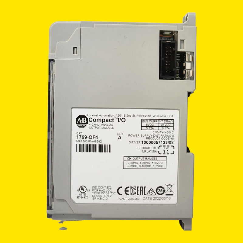 Allen-bradley 1769-of4 Módulo Salidas Analógicas Plc