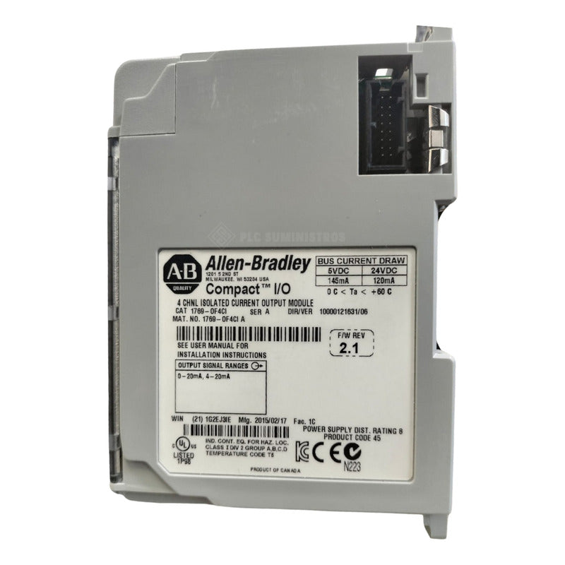 Allen Bradley 1769-of4ci Compact I/o Modulo De Salida