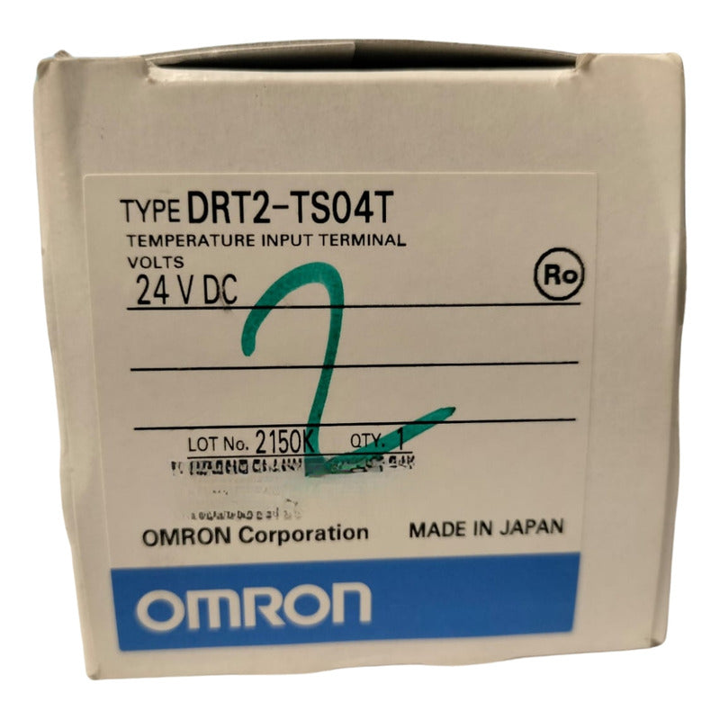 Omron Drt2-ts04t Terminal De Entrada De Temp.