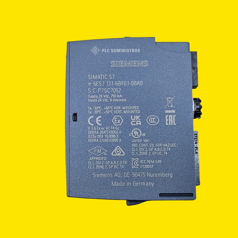Siemens - Siemens 6es7 131-6bf01-0ba0 Digital Input Nuevo