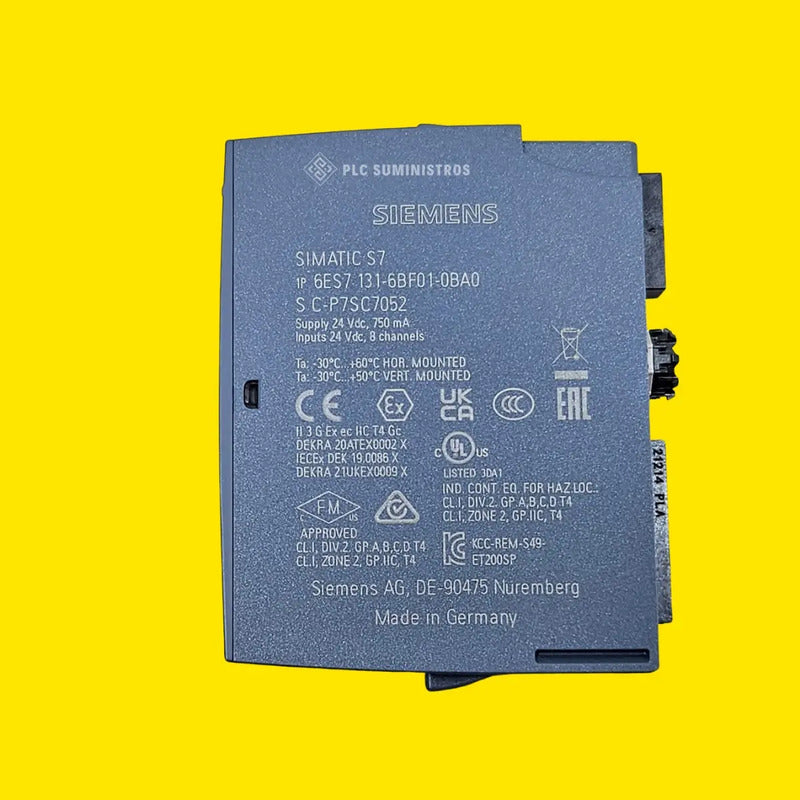 Siemens - Siemens 6es7 131-6bf01-0ba0 Digital Input Nuevo