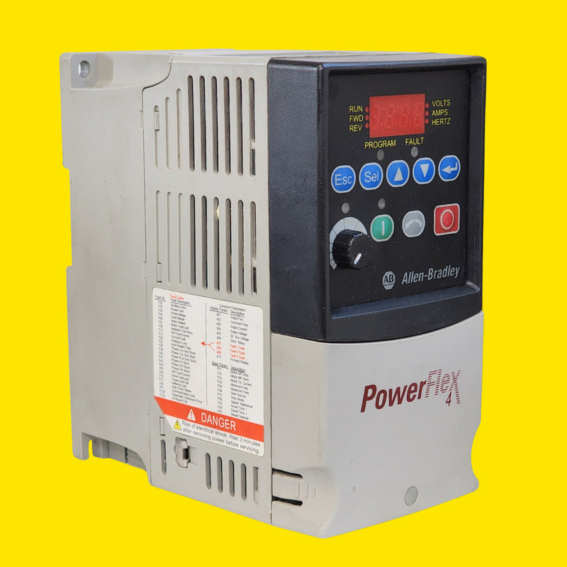 Allen Bradley 22a-d2p3n104 Variador Powerflex 4 1.0hp 3f
