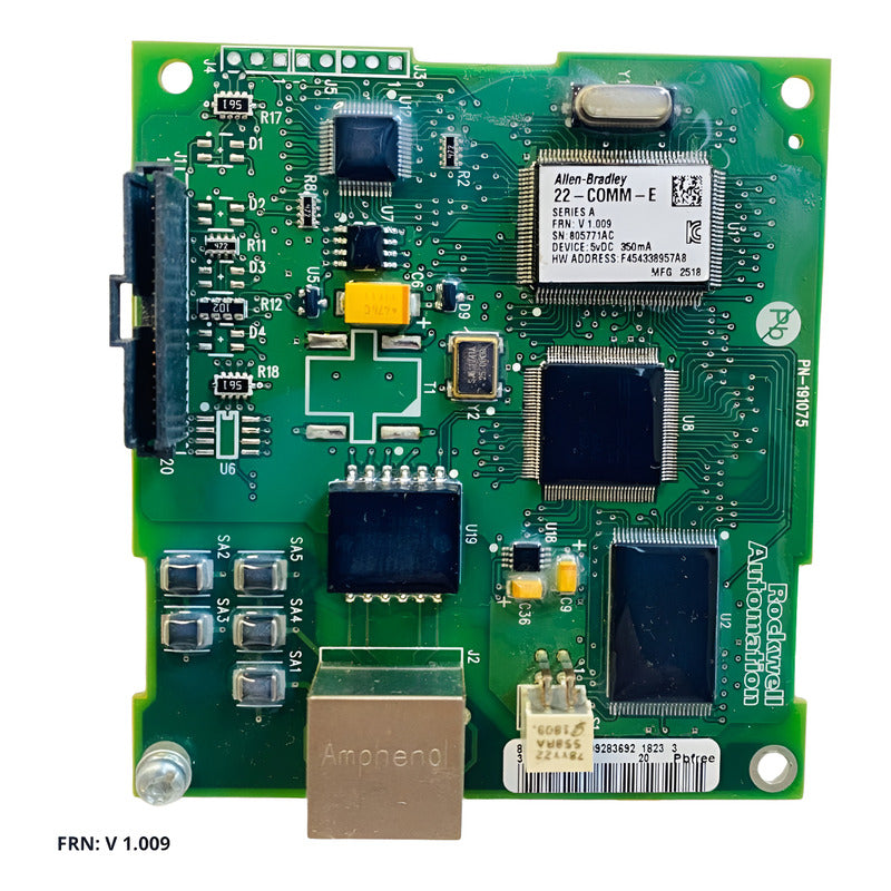 Allen Bradley 22-comm-e Tarjeta De Comunicacion Ethernet/ip