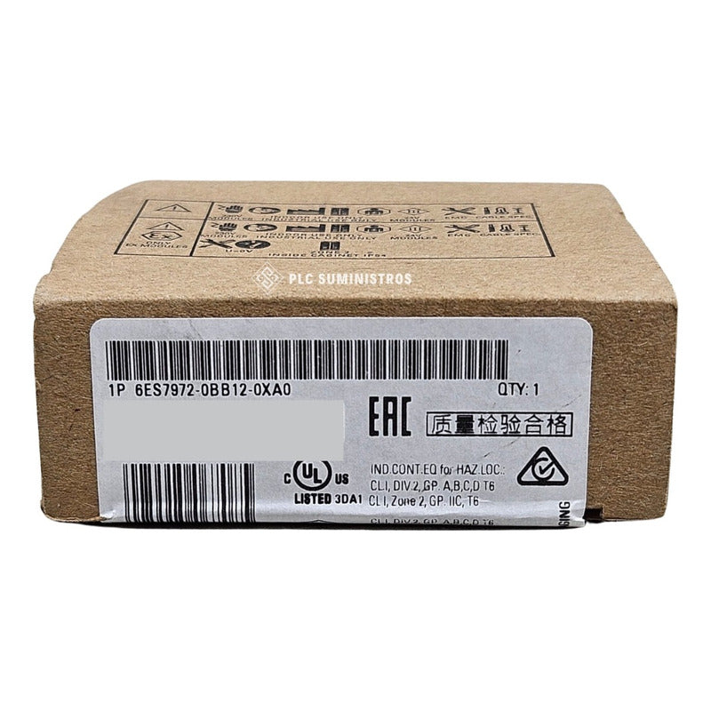Siemens 6es7972-0bb12-0xa0 Busconnector