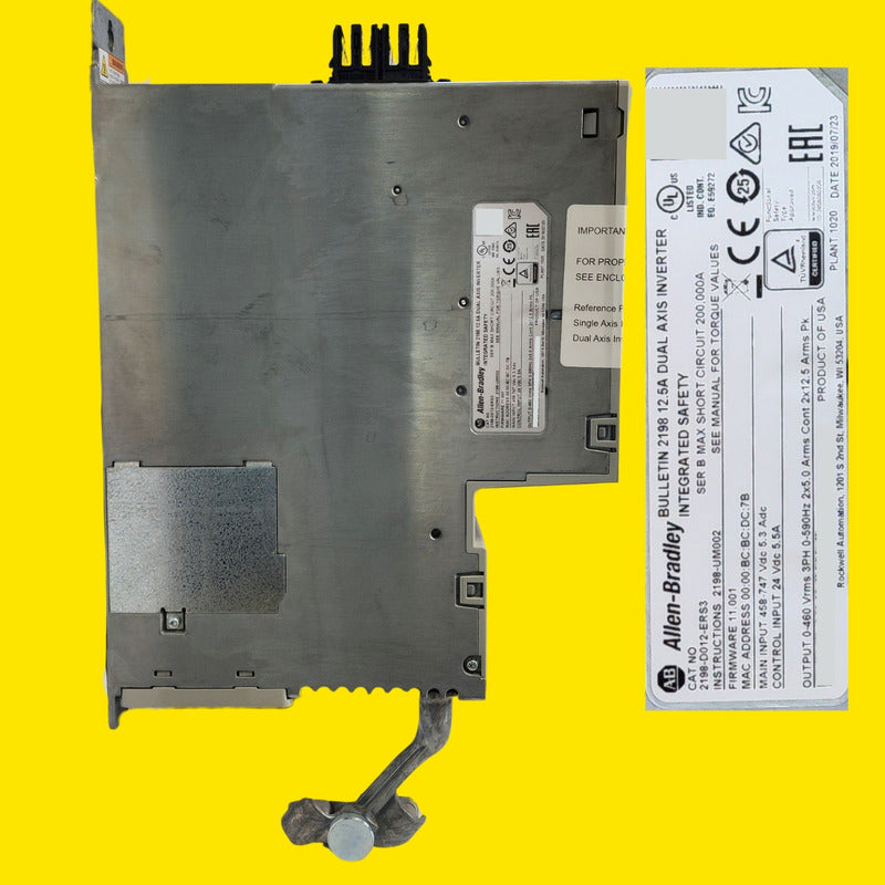 Allen Bradley 2198-d012-ers3 Servo Drive Kinetix 5500