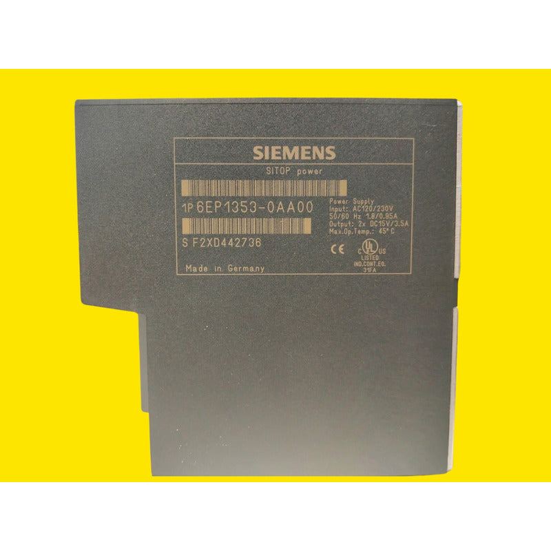 Siemens 6ep1353-0aa00 Sitop Power Dual