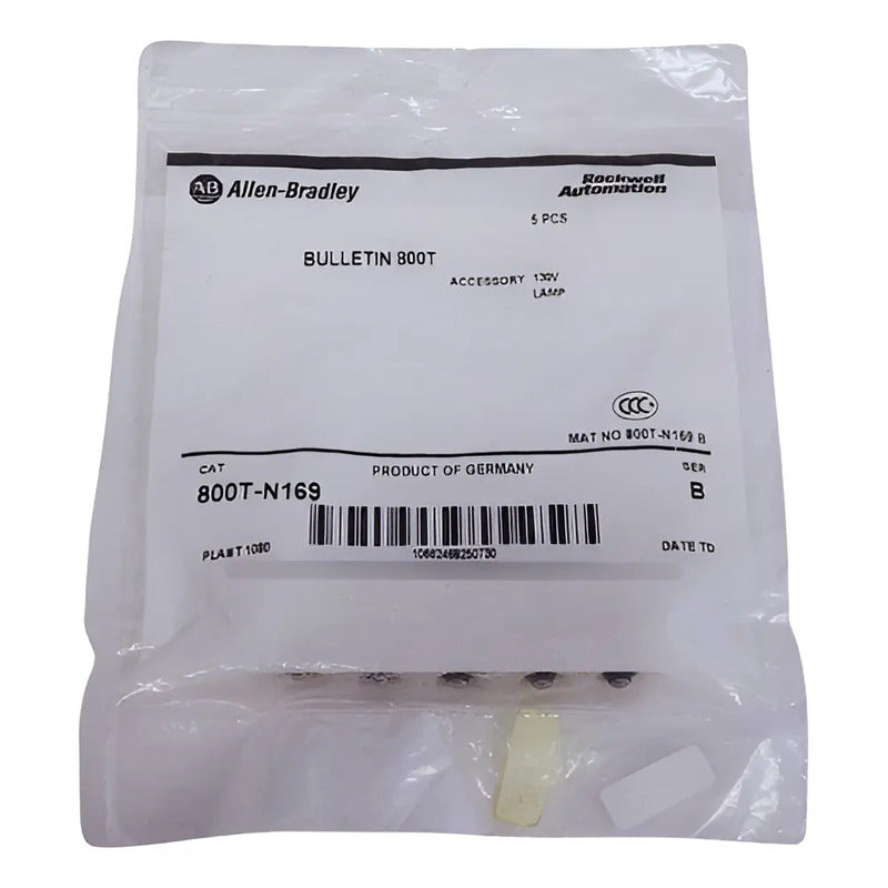 Allen-bradley 800t-n169 Lamp Bulletin 800t Blanco