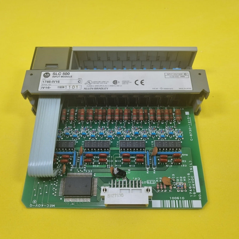Allen-bradley 1746-iv16 Slc 500 24v Dc Input Module Serie C