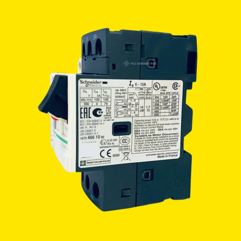 Interruptor Motor Schneider Gv2me14 6-10a