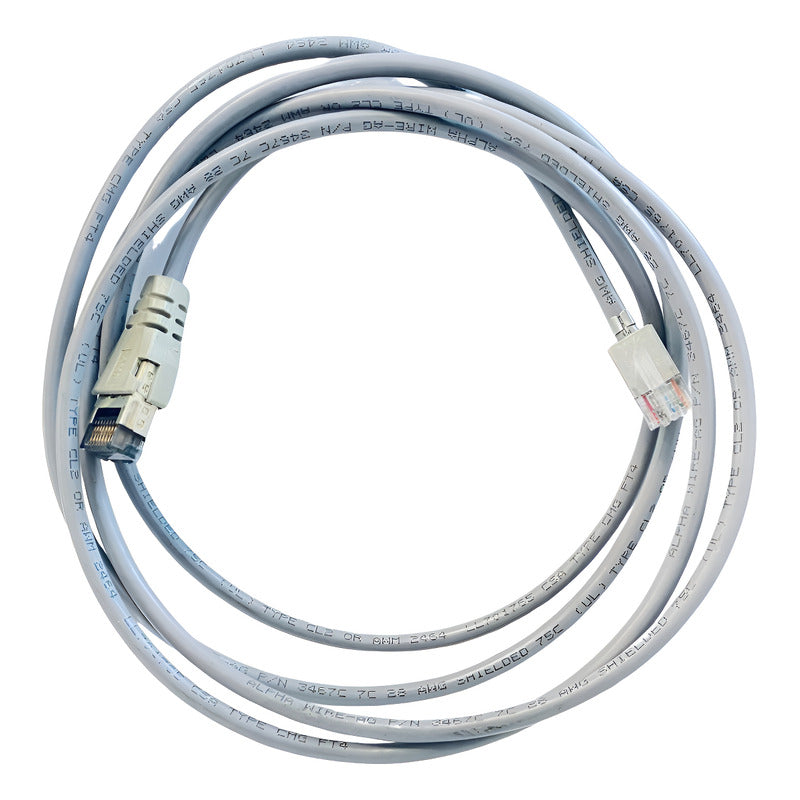 Allen Bradley 1747-c10 Cable Serial Db9 A Mini Din Para Plc Gris