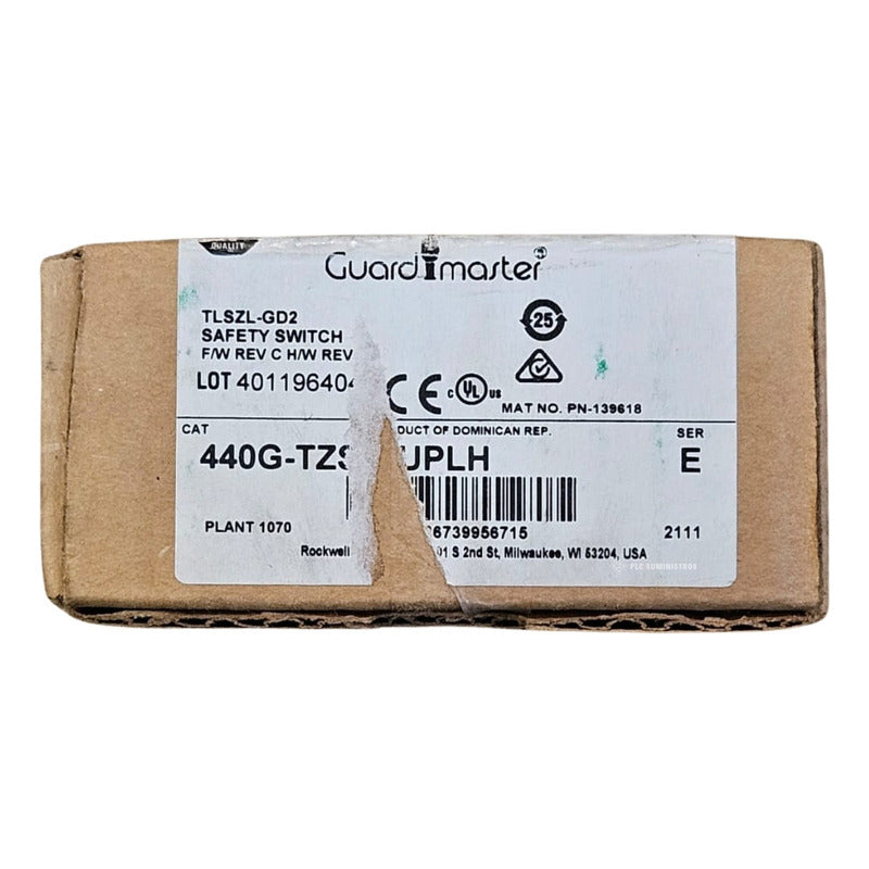Allen Bradley 440g-tzs21uplh Interruptor De Bloqueo