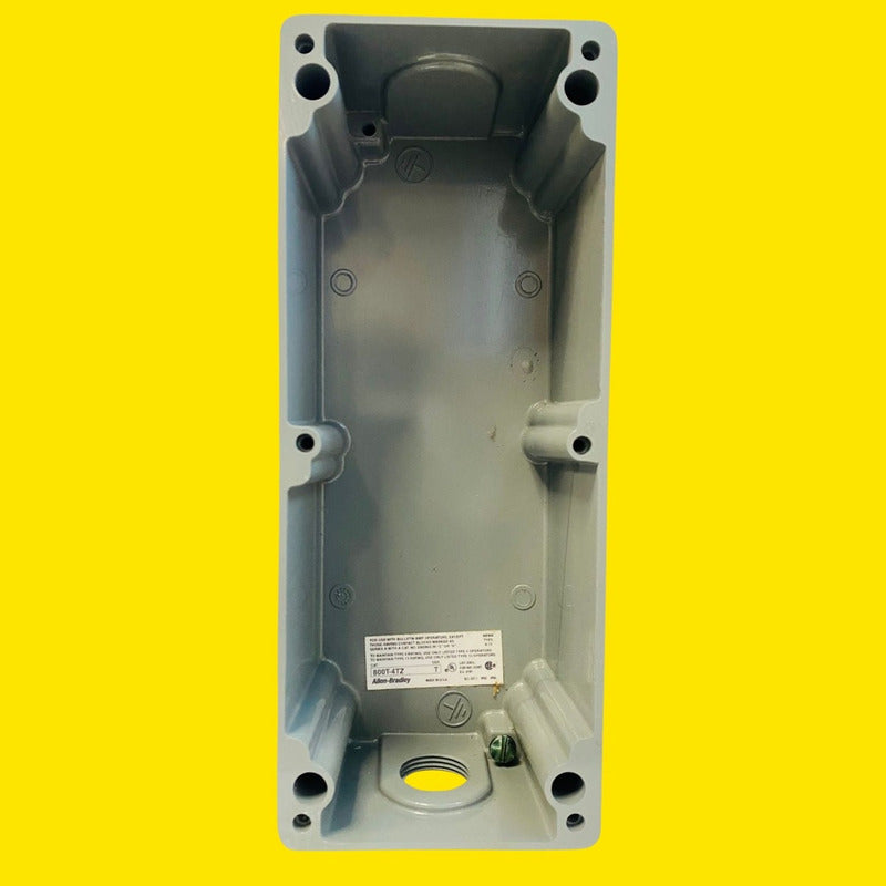 Allen Bradley 800t-4tz Gabinete Para Botones Gris Industrial