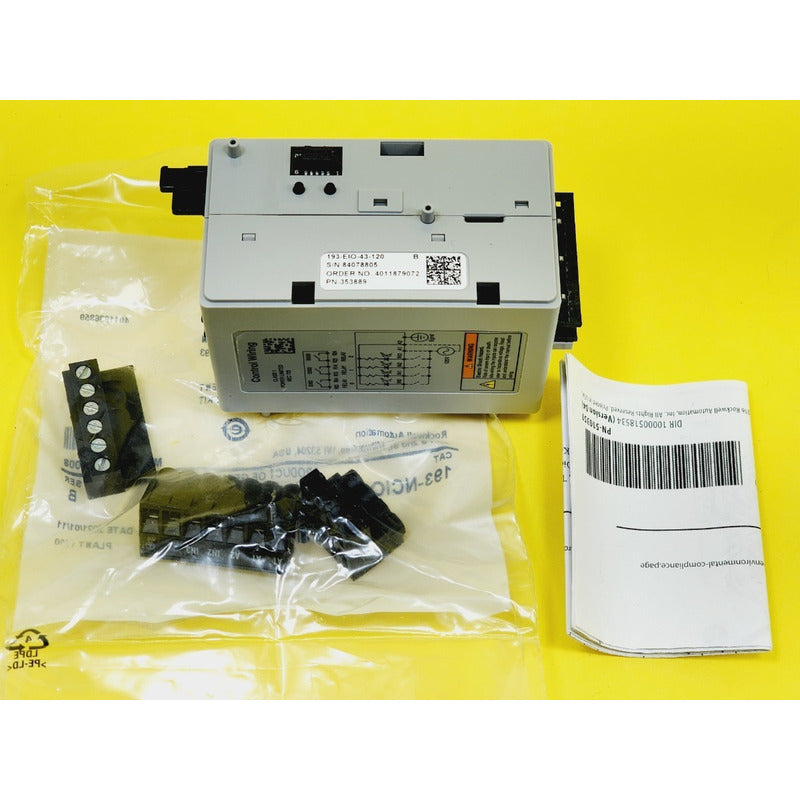 Allen Bradley Módulo De Control Para Relé 193-eio-43-120