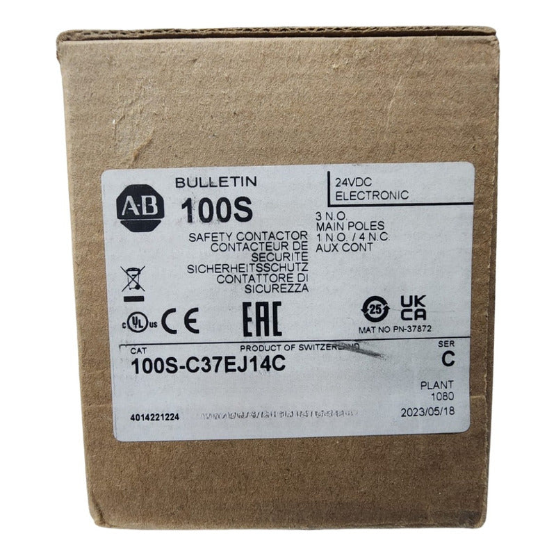 Allen-bradley 100s-c37ej14c Contactor De Seg.