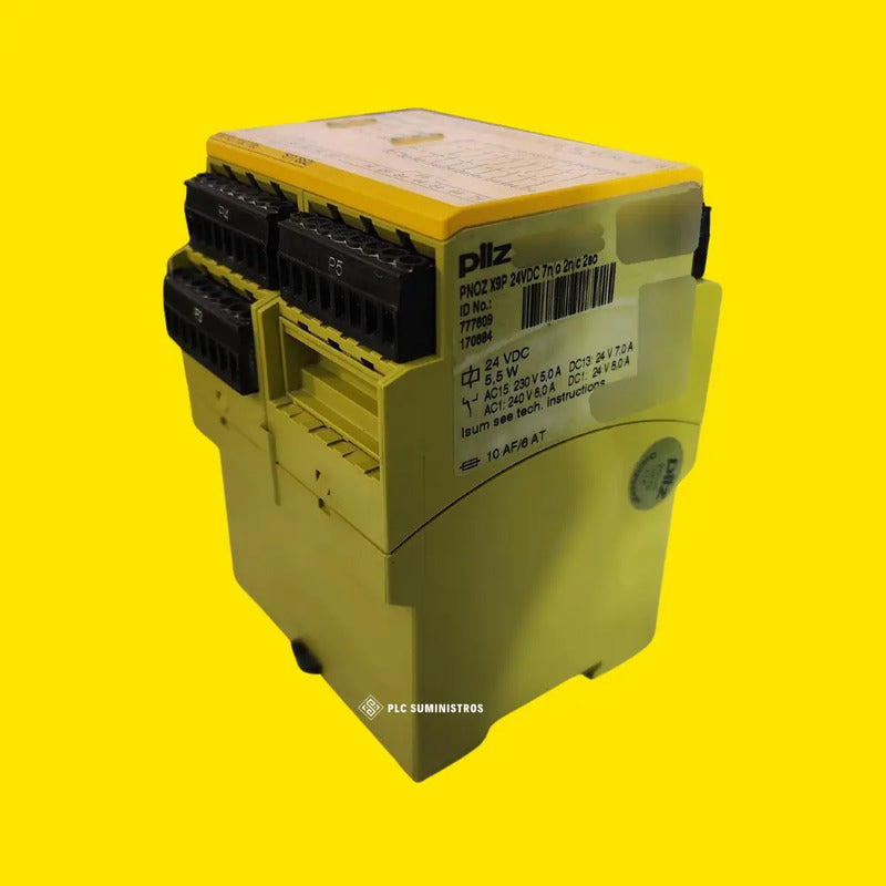 Pilz Pnoz X9p 24vdc 7n/o 2n/c 2so Relé 777609