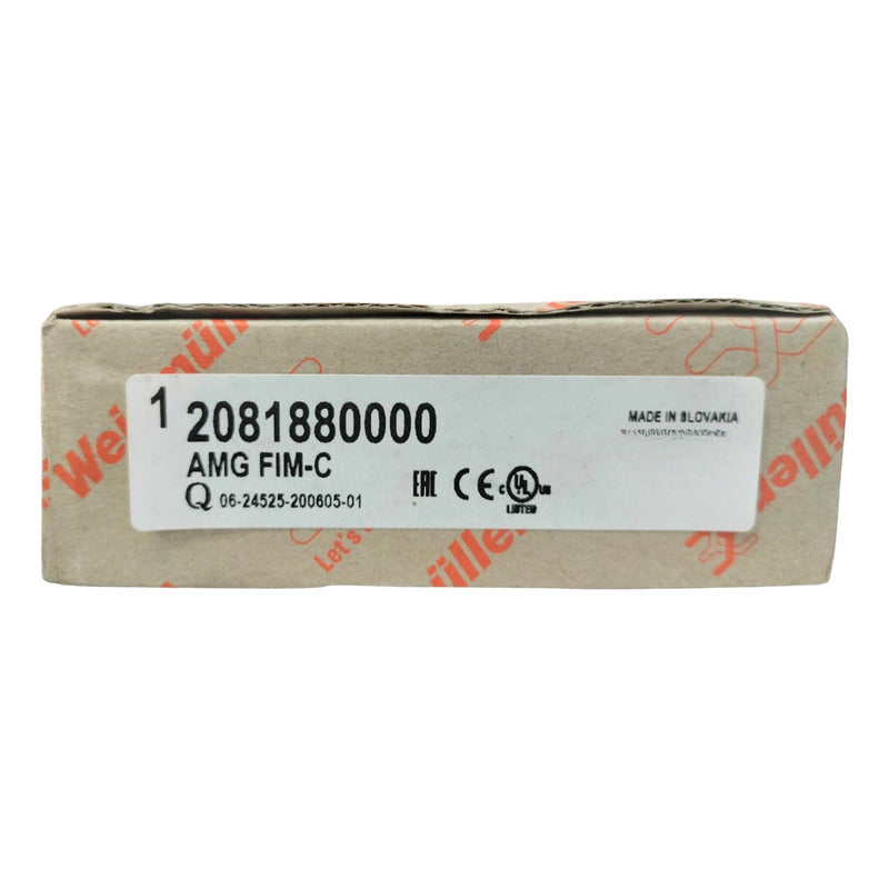Weidmuller Amg Fim-c 2081880000 Modulo De Alimentacion