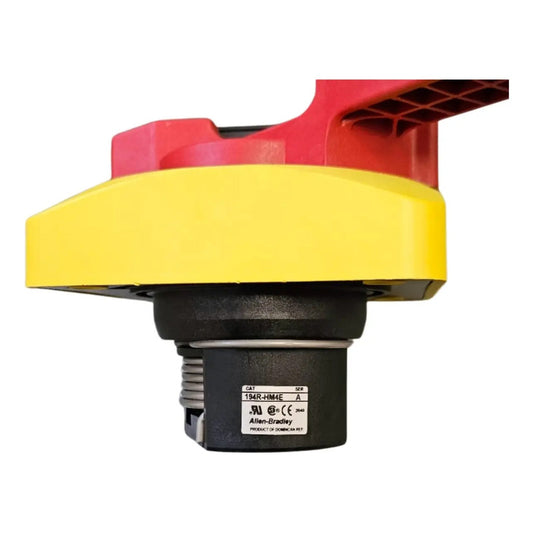 Allen-bradley 194r-hm4e Operating Handle Red/yellow Ser. A
