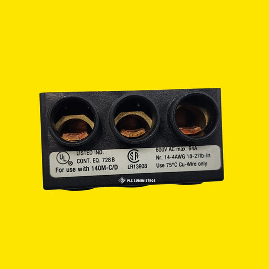 Allen-bradley 140m-c-wt Bloque De Terminal Ser A