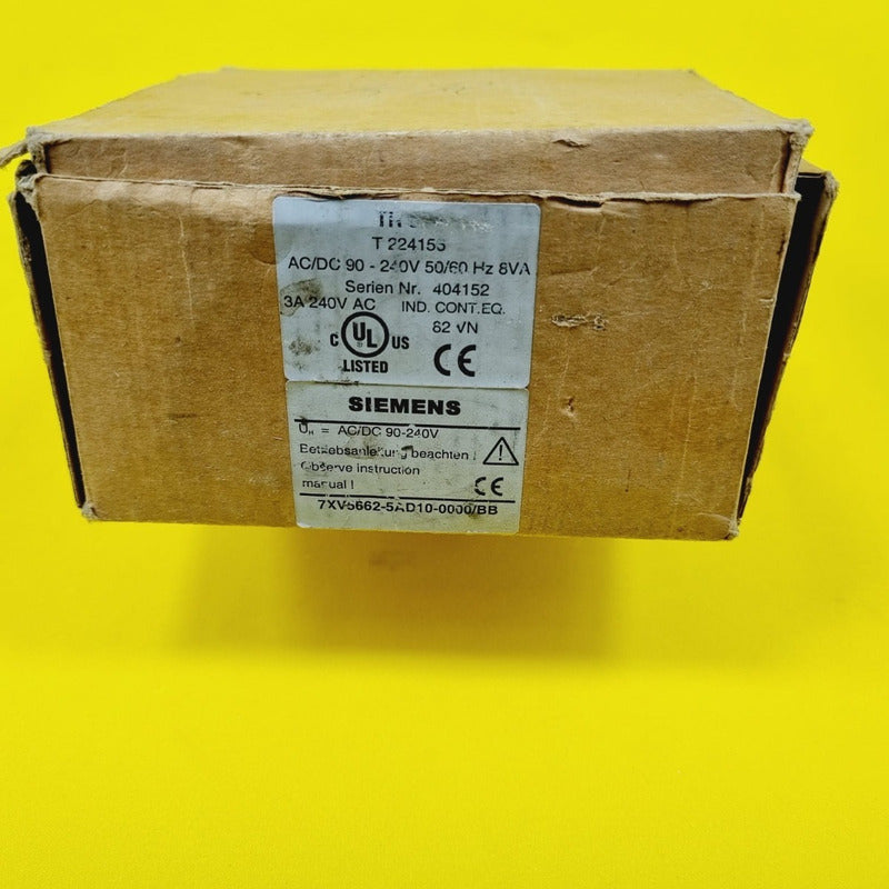 Siemens Tr 600 Ziehl 7xv5662-5ad10-0000/bb Ac/dc 90-240v