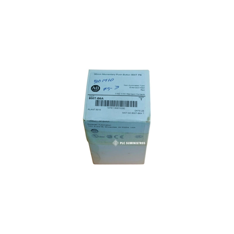 Allen Bradley - Allen-bradley Push Button Type Bulletin