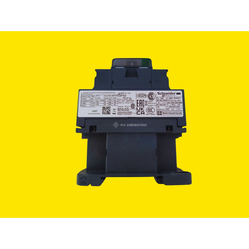 Schneider Lc1d12m7 Contactor 220vac 50/60hz.
