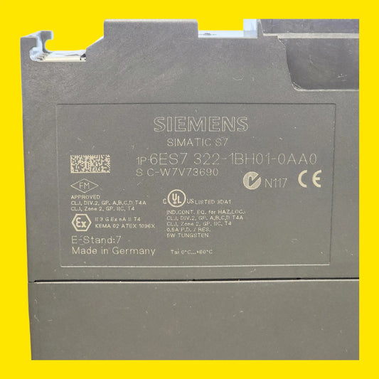 Siemens 6es7322-1bh01-0aa0 Módulo De Salidas Digitales