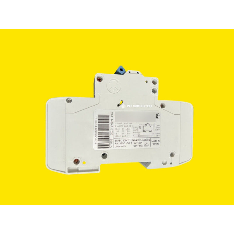 Allen-bradley 1489-a1c020 Interruptor De Circuito 2a