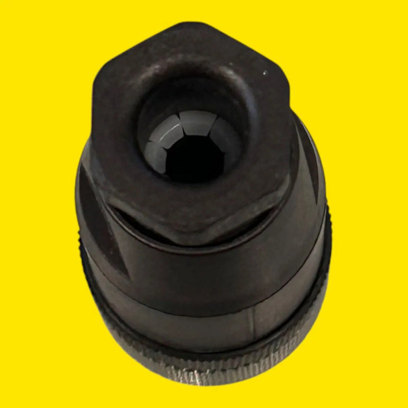 Conector M12 Hembra 4 Pines Para Sensor Industrial Negro