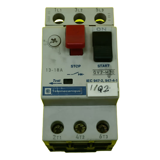 Telemecanique Gv2-m20 Motor Protection Switch
