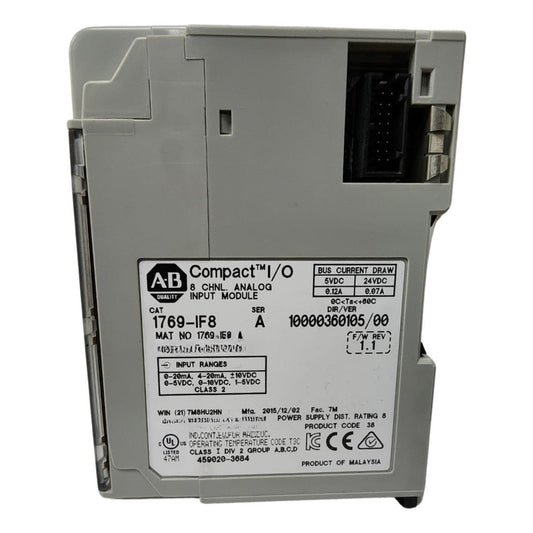 Allen-bradley 1769-if8 Modulo De Entrada Compactlogix Plc