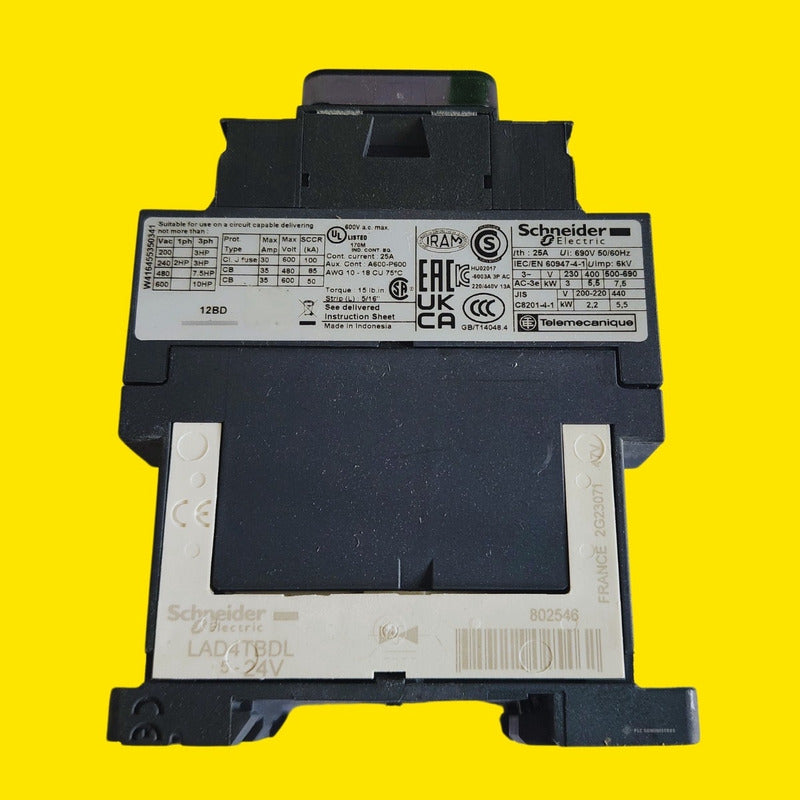 Schneider Lc1d12bd- 035371 Contactor