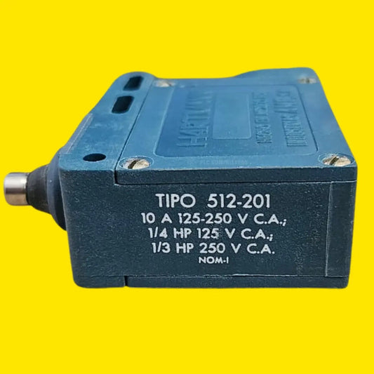 Hartmann 512-201 Micro Switch Accionador Acero