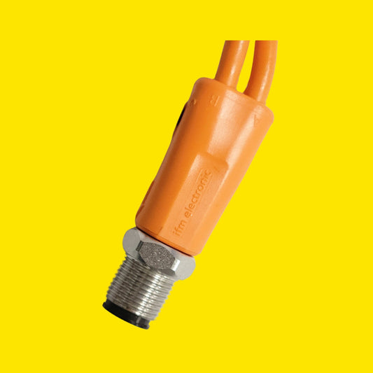 Cable Actuador Sensor Ifm Evt339 M12 Industrial Naranja Oscuro