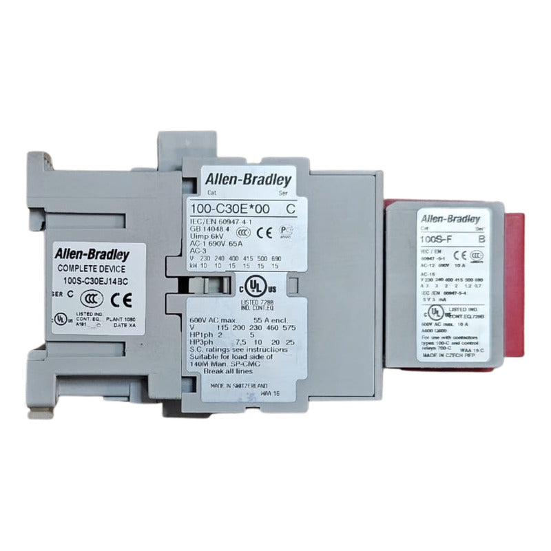 Allen-bradley 100s-c30ej14bc 24v Contactor Ser. C