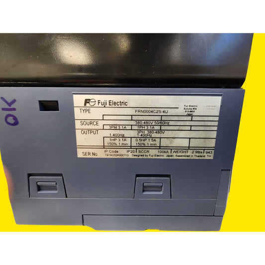 Fuji Electric Frn0004c2s-4u Inversor Compacto