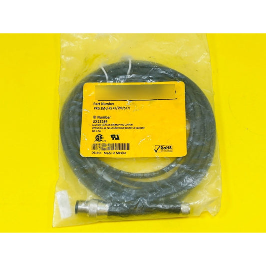 Turck Ux13569: Cable M8 3m Pkg 3m-3-rs 4t/s90/s771